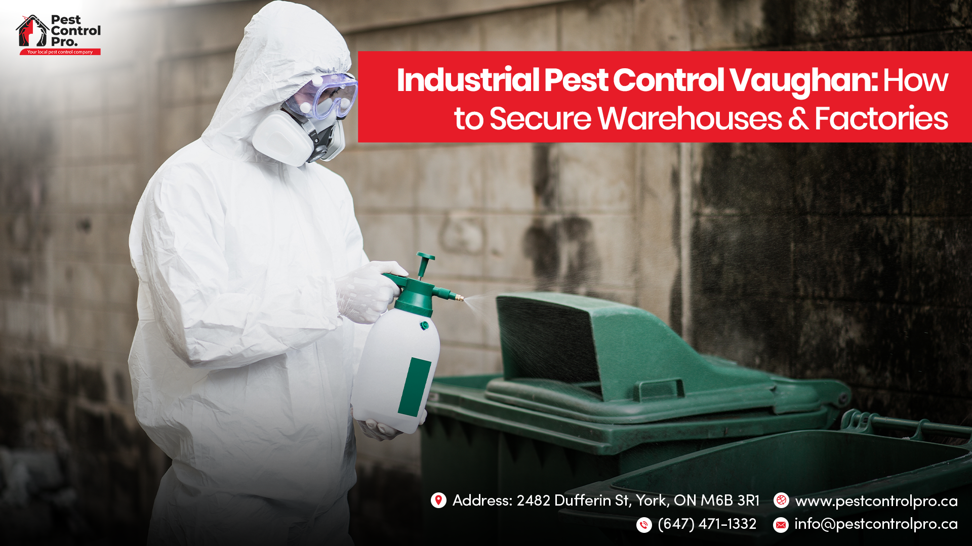 Industrial Pest control vaughan