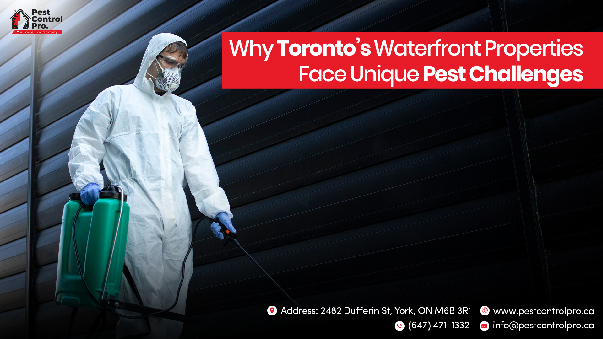 Why Toronto's Waterfront Properties Face Unique Pest Challenges