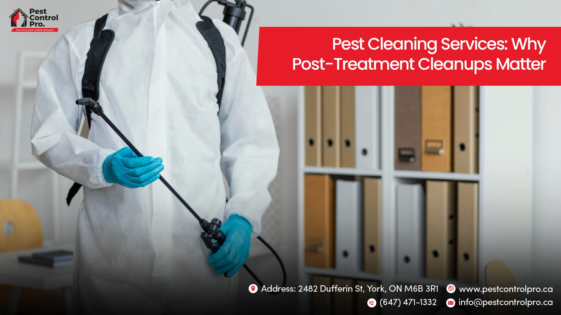 Pest Cleaning Services: Why Post-Treatment Cleanups Matter